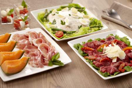 Buffet-hapjes-salades