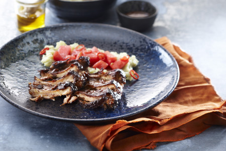 Spareribs-met-pikante-meloenblokjes